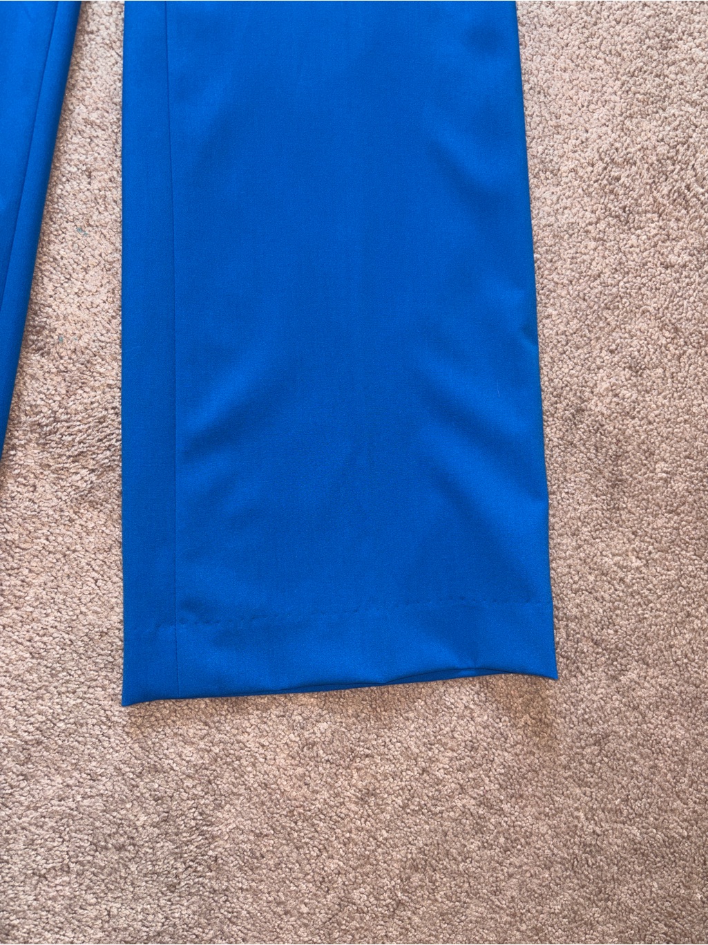 Nwt Jones New York Bright Royal Blue Wide Leg Stretch Dress Pants 10 — image 6 of 8